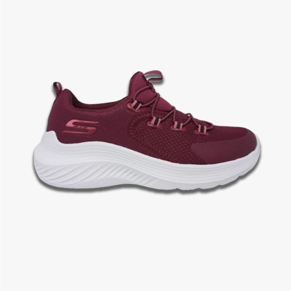 Tenis Deportivo Para Dama Skechers 2110008 Burgundy Ab0701