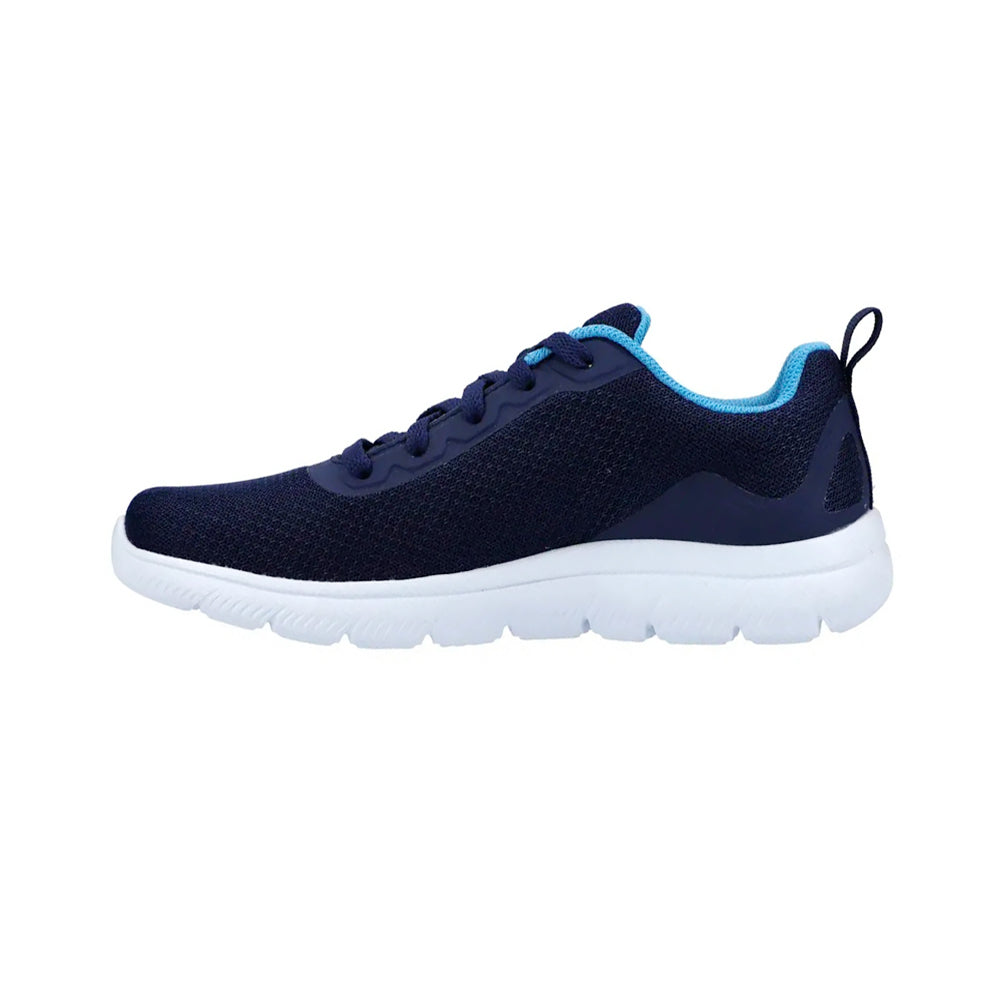 Tenis Deportivo Para Dama Skechers 2110011 Marino Azul Ab0701