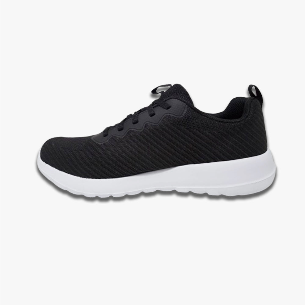 Tenis Deportivo Para Caballero Skechers 2120007 Negro Blanco Ab0701
