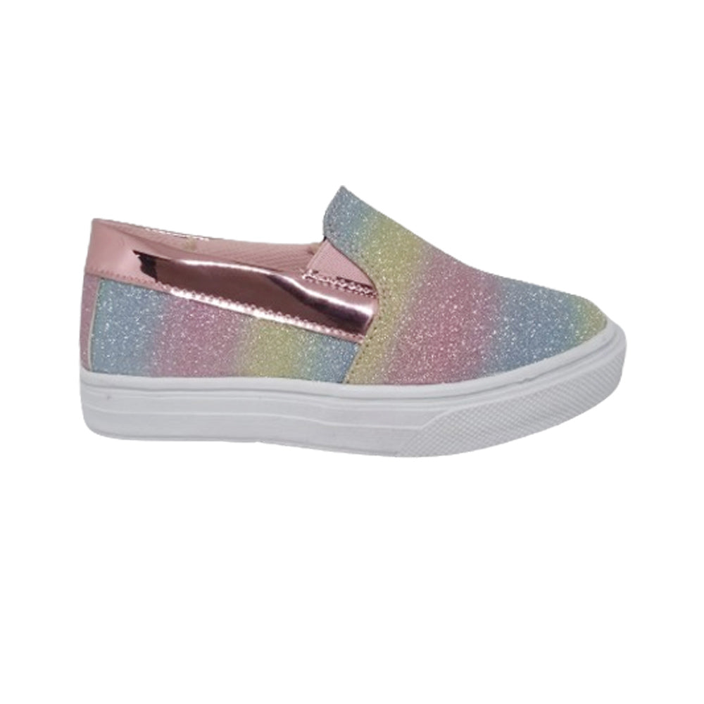 Tenis Casual Para Niña Confratelli 21p31 Arcoiris Ab0701
