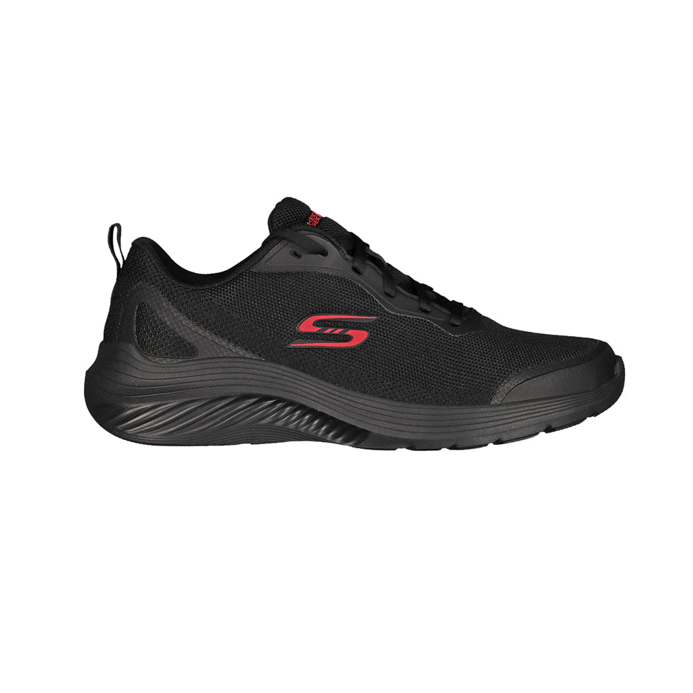 Tenis Deportivo Para Caballero Skechers 22017 Negro Rojo Ab0701