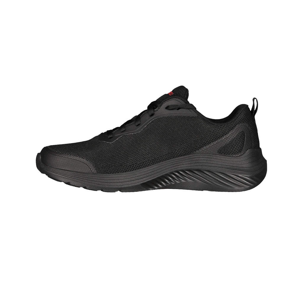 Tenis Deportivo Para Caballero Skechers 22017 Negro Rojo Ab0701
