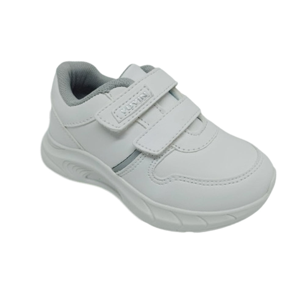 Tenis Deportivo Para Niño Yuyin 23211 Blanco Ab0701