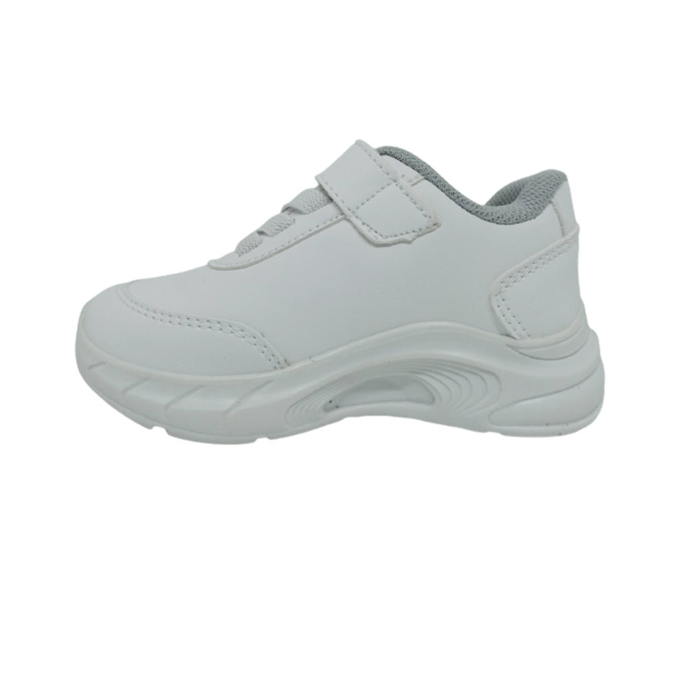 Tenis Deportivo Para Niño Yuyin 23212 Blanco Ab0701