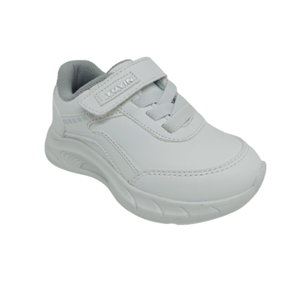Tenis Deportivo Para Niño Yuyin 23212 Blanco Ab0701