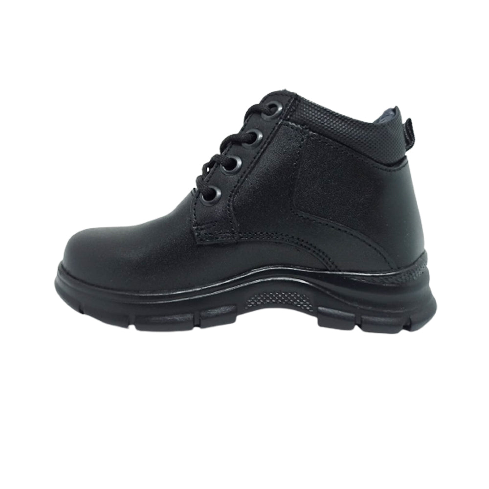 Bota Escolar Para Niño Yuyin 23271 Negro Ab0701