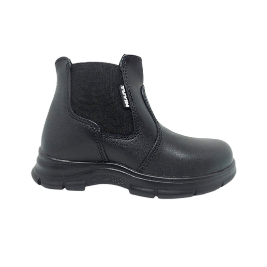 Bota Escolar Para Niño Yuyin 23272 Negro Ab0701