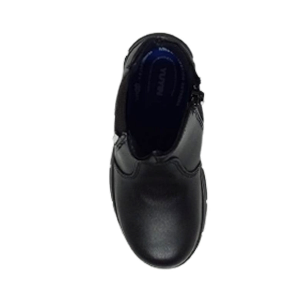 Bota Escolar Para Niño Yuyin 23272 Negro Ab0701