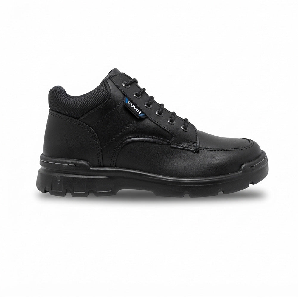 Zapatos Escolar Para Niño Yuyin 23301 Negro Ab0701
