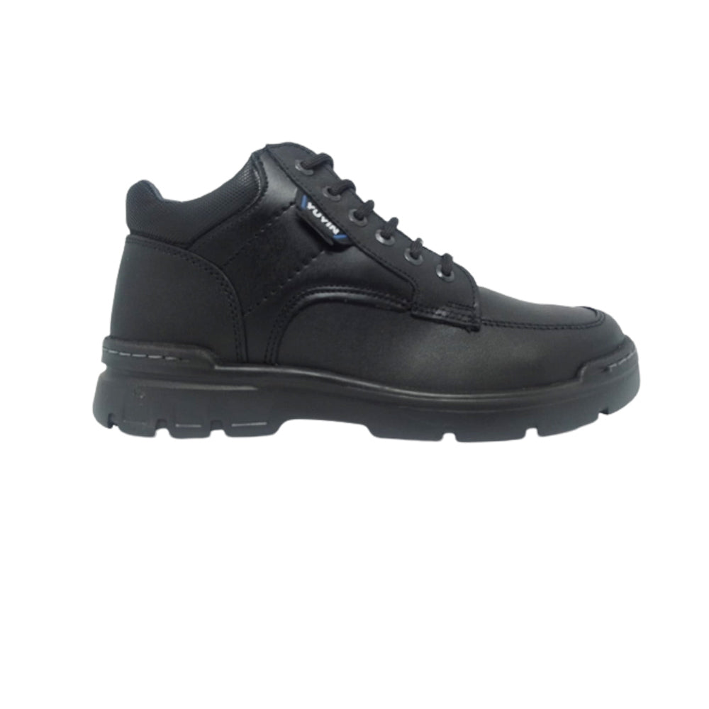 Zapatos Escolar Para Niño Yuyin 23301 Negro Ab0701