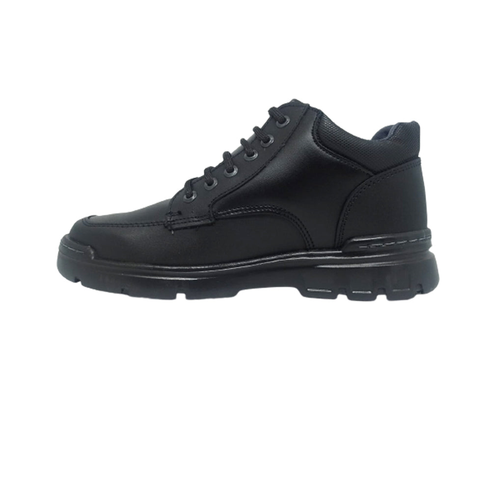 Zapatos Escolar Para Niño Yuyin 23301 Negro Ab0701