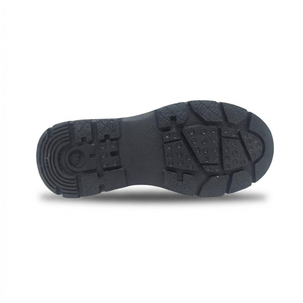 Zapatos Escolar Para Niño Yuyin 23301 Negro Ab0701