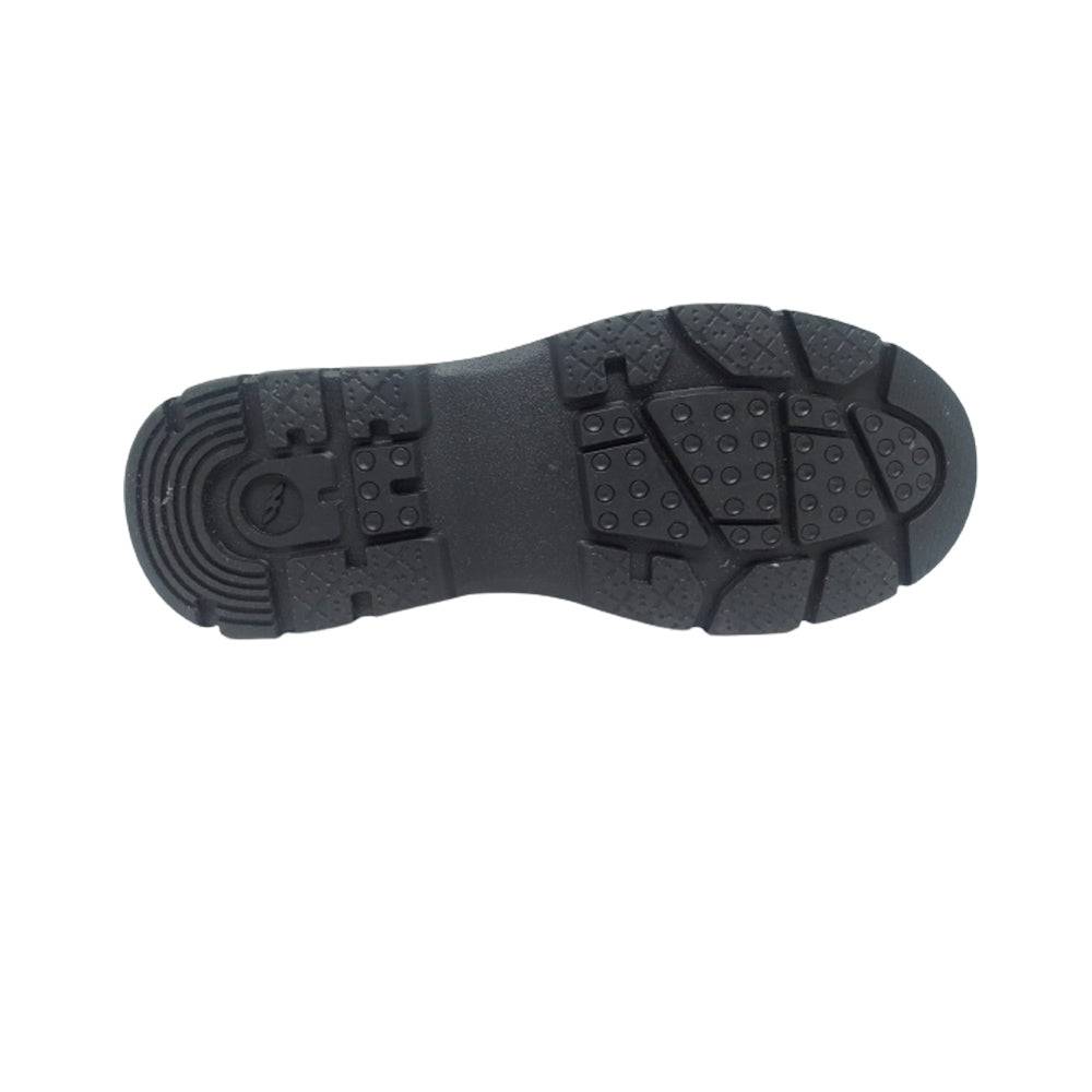 Zapatos Escolar Para Niño Yuyin 23301 Negro Ab0701