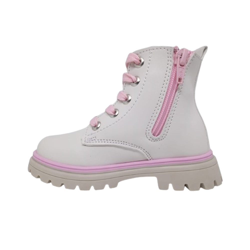 Botin Para Niña Yuyin 23527 Latte Ab0701