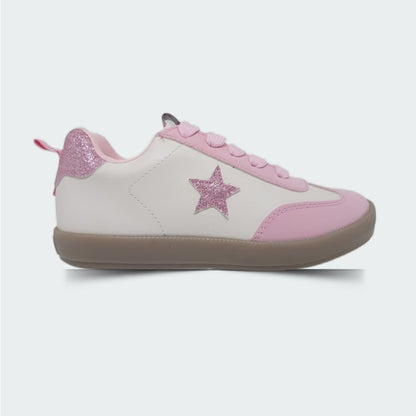 Tenis Casual Para Niña Yuyin 25291 Latte Ab0701