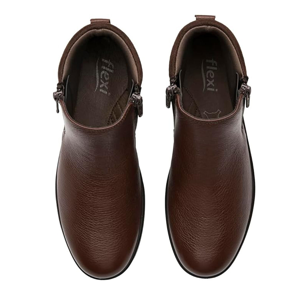 Botin Para Dama Flexi 25913 Brown Ab0701