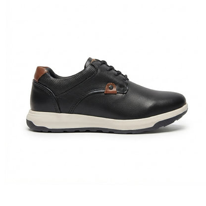 Calzado Escolar Para Joven Yuyin 26070 Negro Ab0701