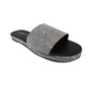 Sandalia Para Dama Crivelli 2646 Plata Negro Ab0701
