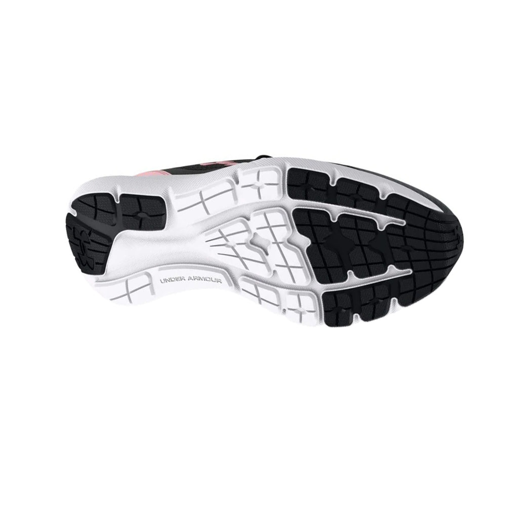 Tenis Deportivo Para Dama Under Armour Surge 3 Negro Rosa Ab0701