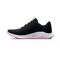 Tenis Deportivo Para Dama Under Armour Charged Aurora 2 Negro Blanco Ab0701
