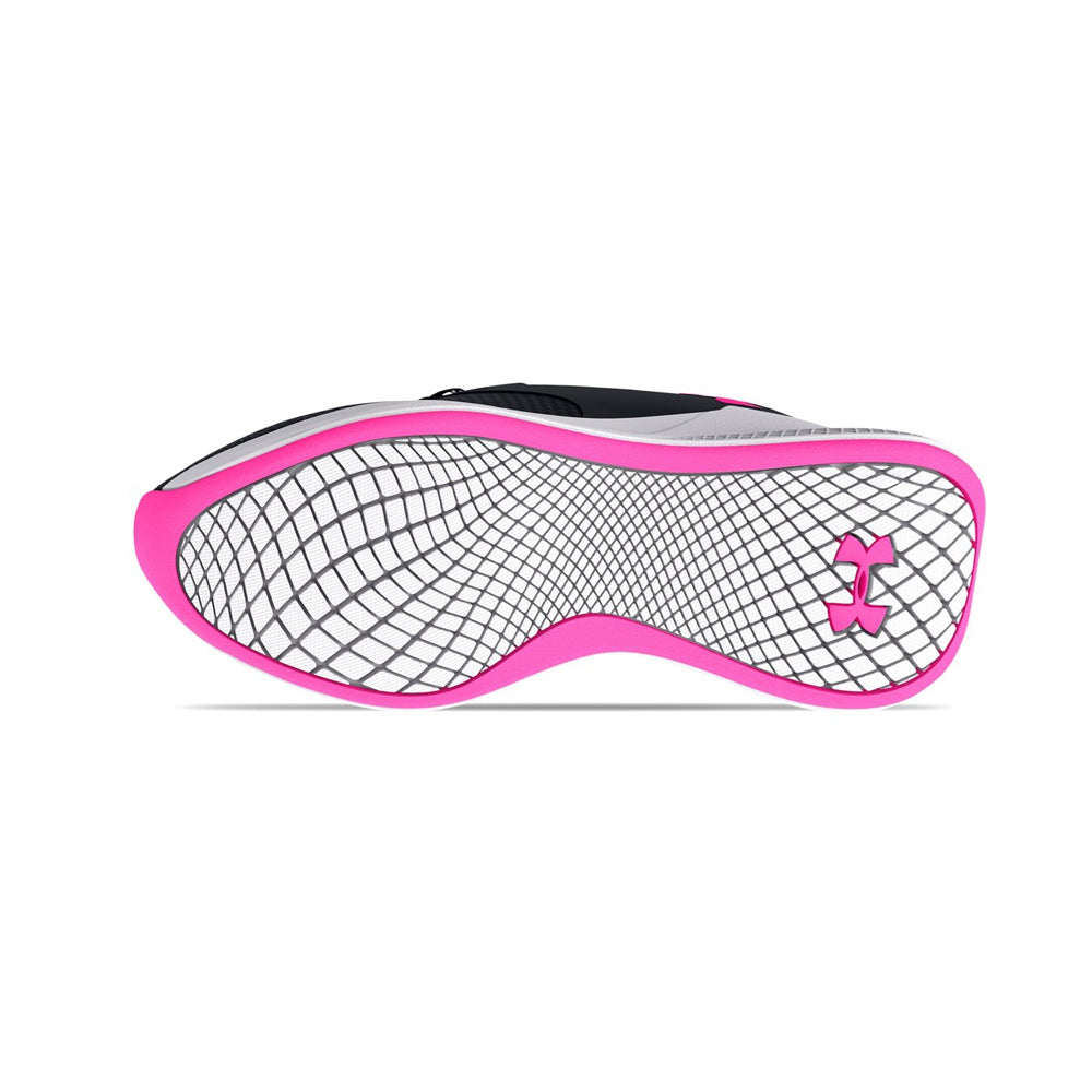 Tenis Deportivo Para Dama Under Armour Charged Aurora 2 Negro Blanco Ab0701