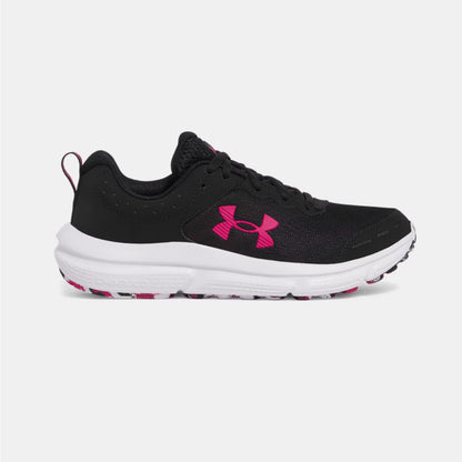 Tenis Deportivo Para Dama Under Armour Charged Assert 10 Negro Gris Ab0701