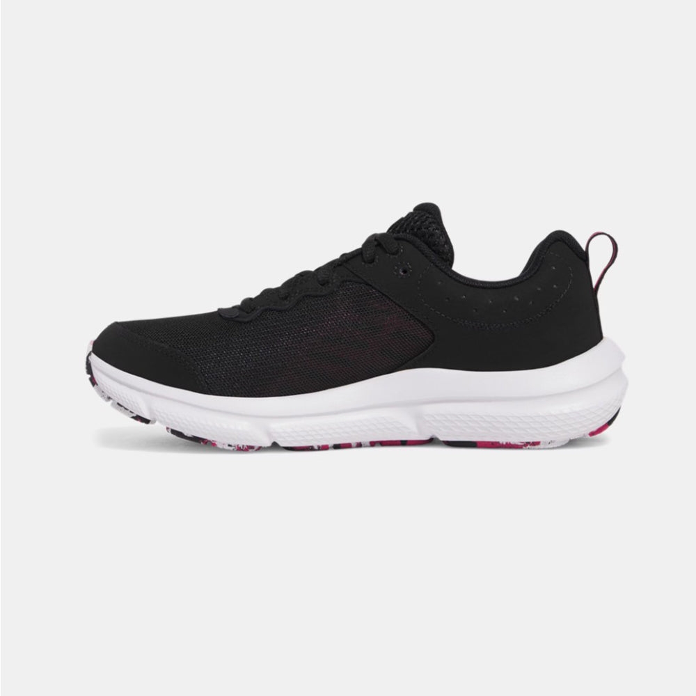 Tenis Deportivo Para Dama Under Armour Charged Assert 10 Negro Gris Ab0701