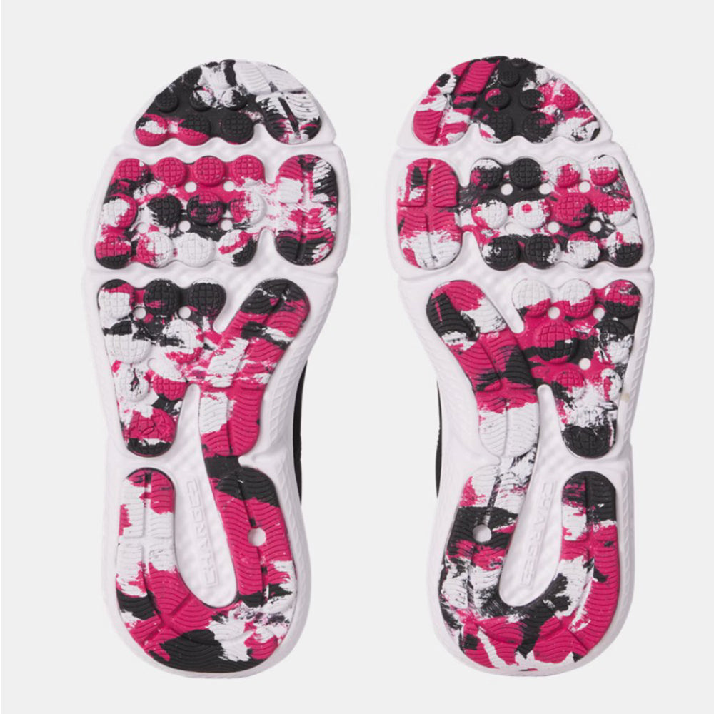 Tenis Deportivo Para Dama Under Armour Charged Assert 10 Negro Gris Ab0701