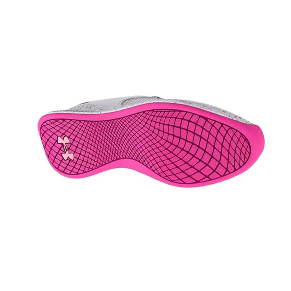 Tenis Deportivo Para Dama Under Armour Charged Aurora 2 Lux Blanco Rosado Ab0701