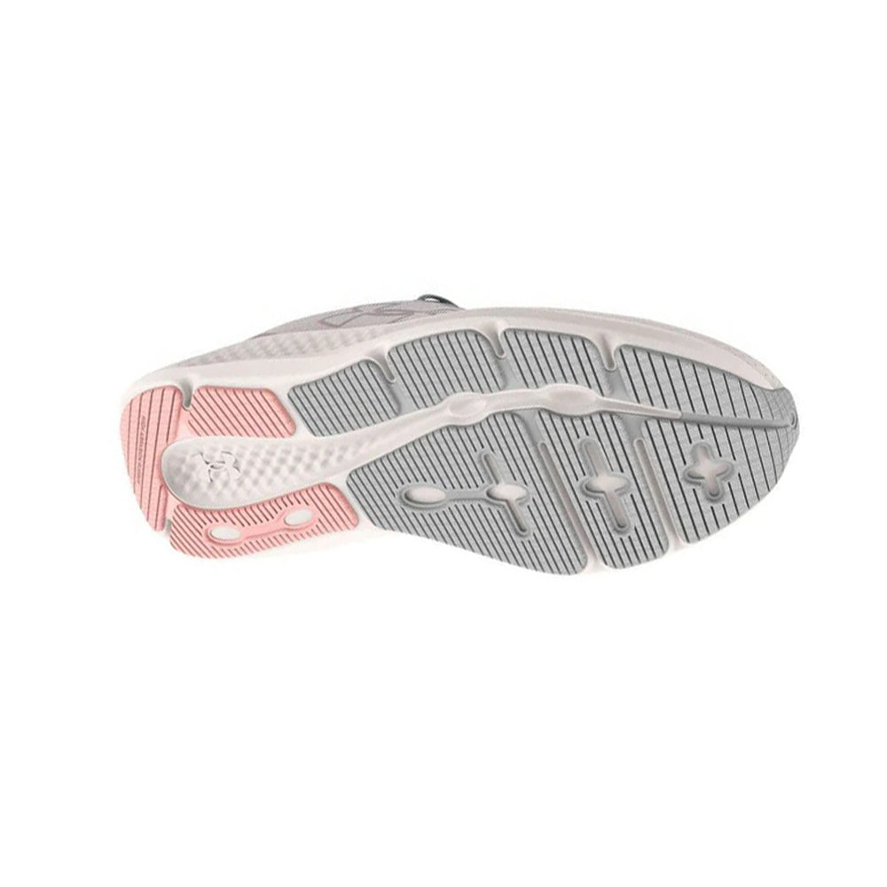 Tenis Deportivo Para Dama Under Armour Charged Persuit Blanco Gris Ab0701