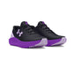 Tenis Deportivo Para Dama Under Armour Surge 4 Negro Morado Ab0701