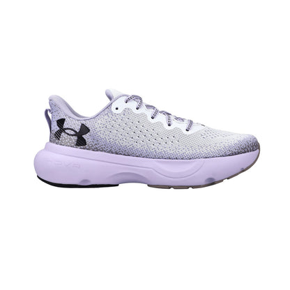 Tenis Deportivo Para Dama Under Armour Infinite Blanco Gris Ab0701