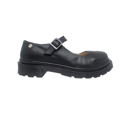 Zapatos Escolar Para Niña Bogger 303021 Negro Ab0701