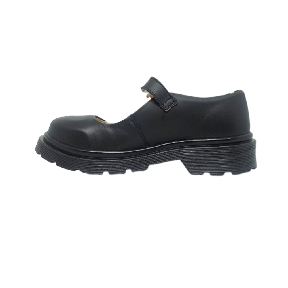 Zapatos Escolar Para Niña Bogger 303021 Negro Ab0701