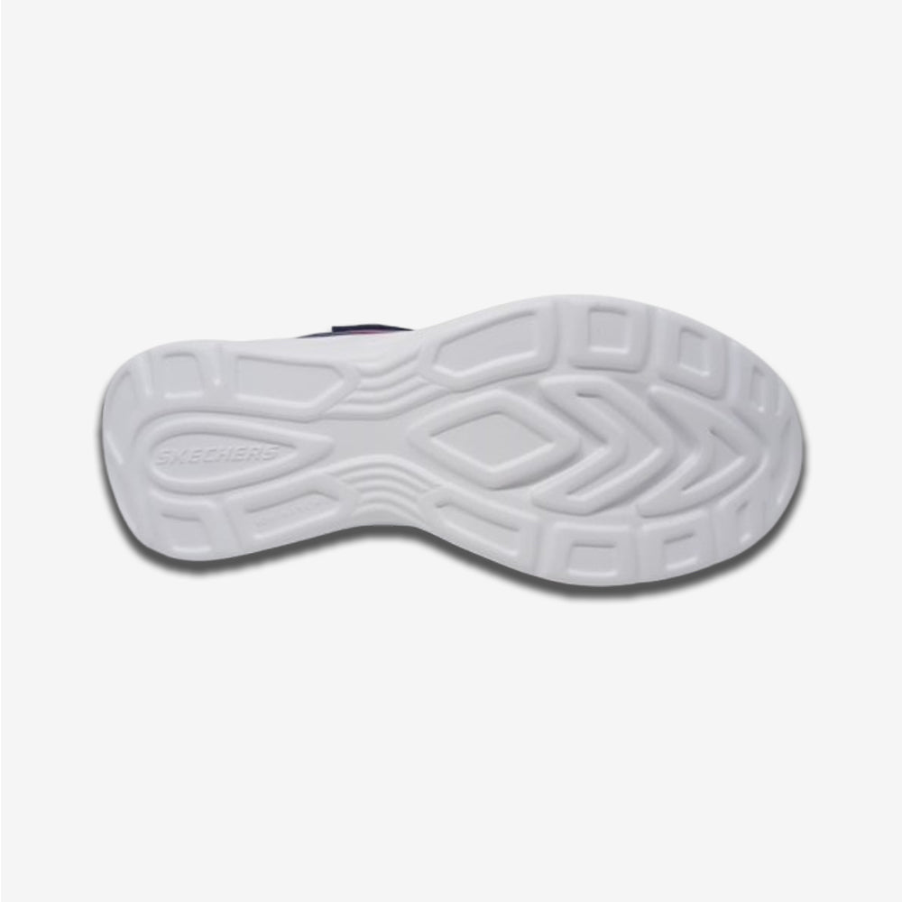 Tenis Deportivo Para Niña Skechers 303577 Marino Lavanda Ab0701