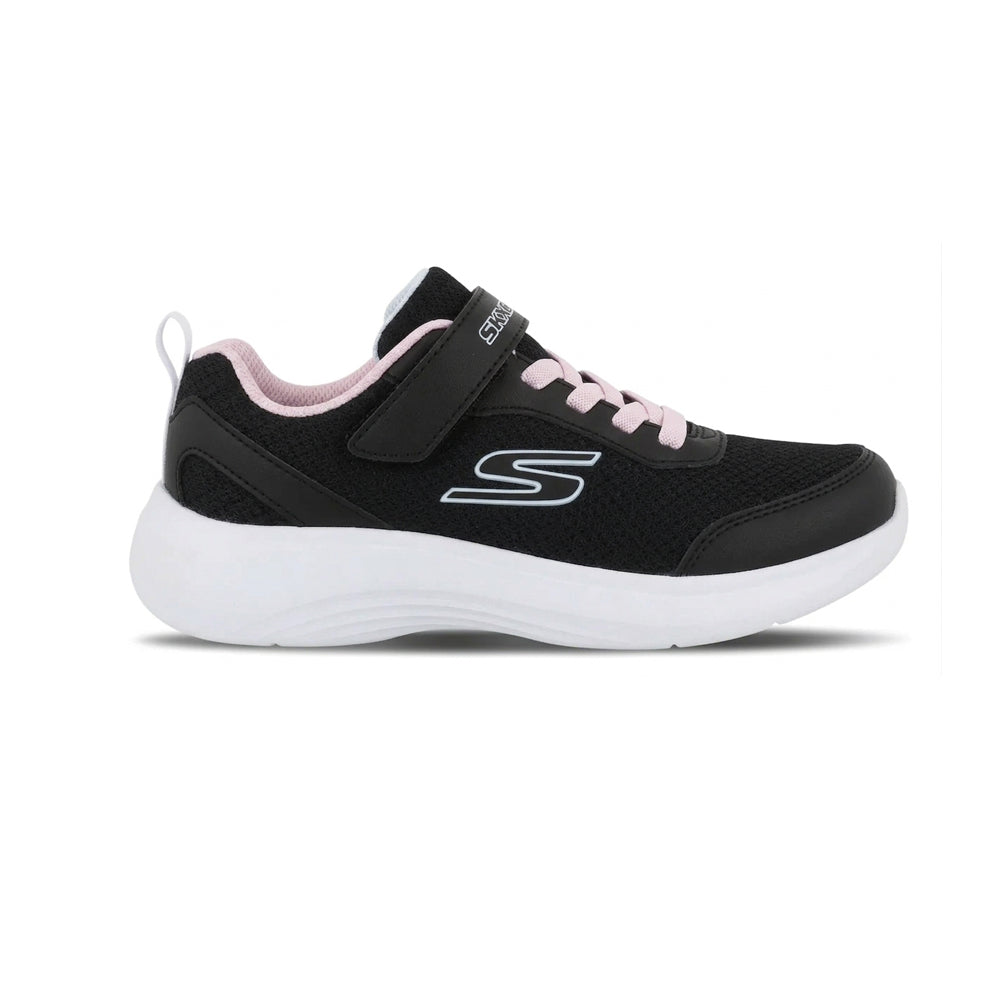 Tenis Deportivo Para Niña Skechers 3035673 Negro Ab0701