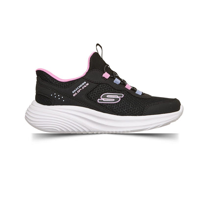 Tenis Deportivo Para Niña Skechers 303690 Negro Ab0701