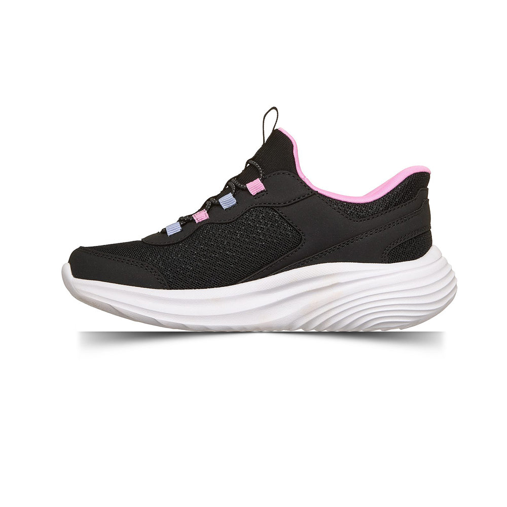 Tenis Deportivo Para Niña Skechers 303690 Negro Ab0701
