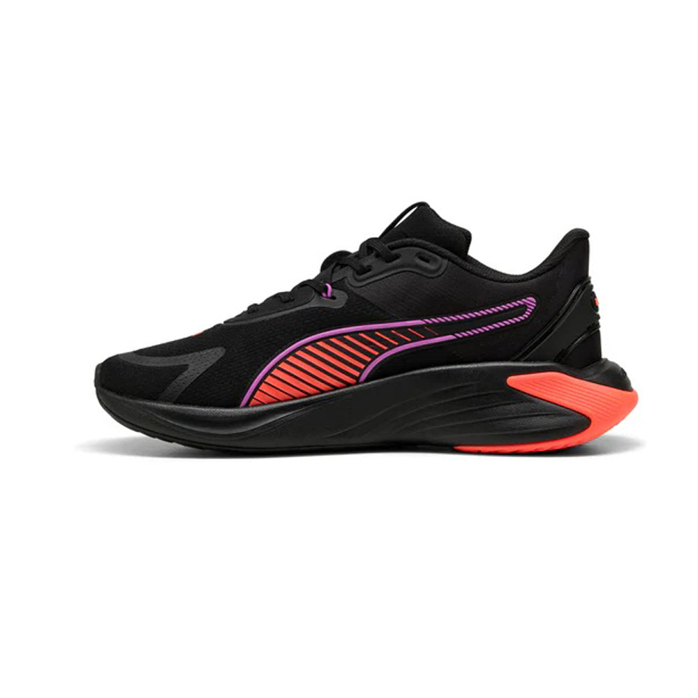 Tenis Deportivo Para Caballero Puma PWR Hybrid Tr Negro Naranja Ab0701