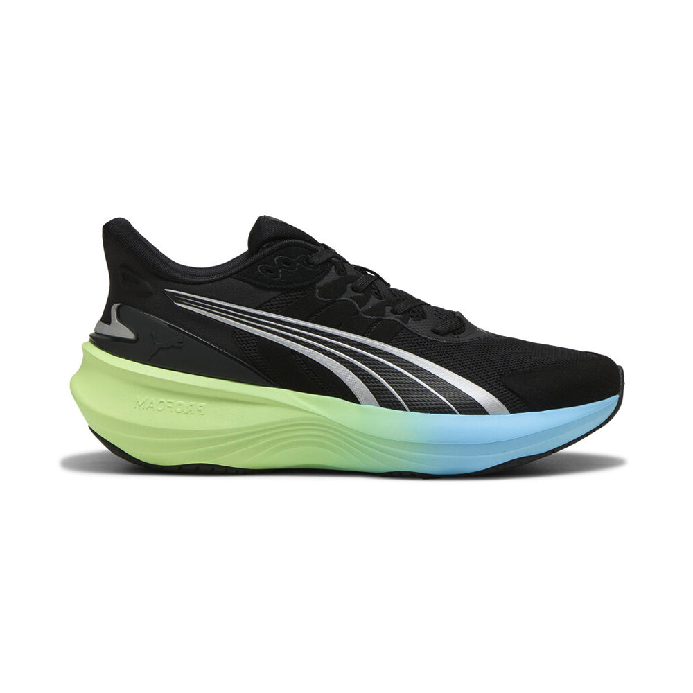 Tenis Deportivo Para Caballero Puma Pulse Pro Negro Multicolor Ab0701