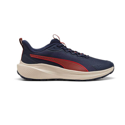 Tenis Deportivo Para Caballero Puma Skyrocket Lite Trail Marino Naranja Ab0701