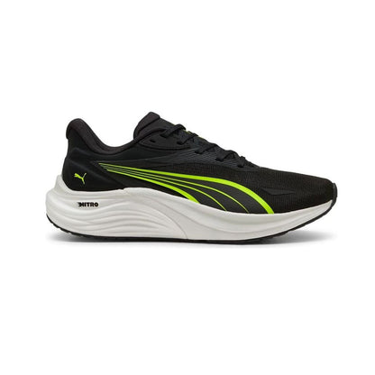Tenis Deportivo Para Caballero Puma Electrify Nitro 4 Negro Amarillo Neon Ab0701