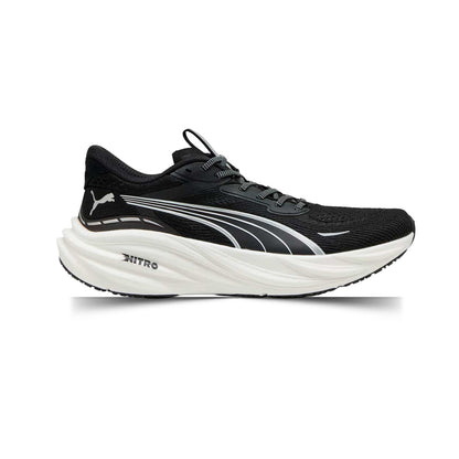 Tenis Deportivo Para Caballero Puma Magnigy Nitro 3 Negro Blanco Ab0701