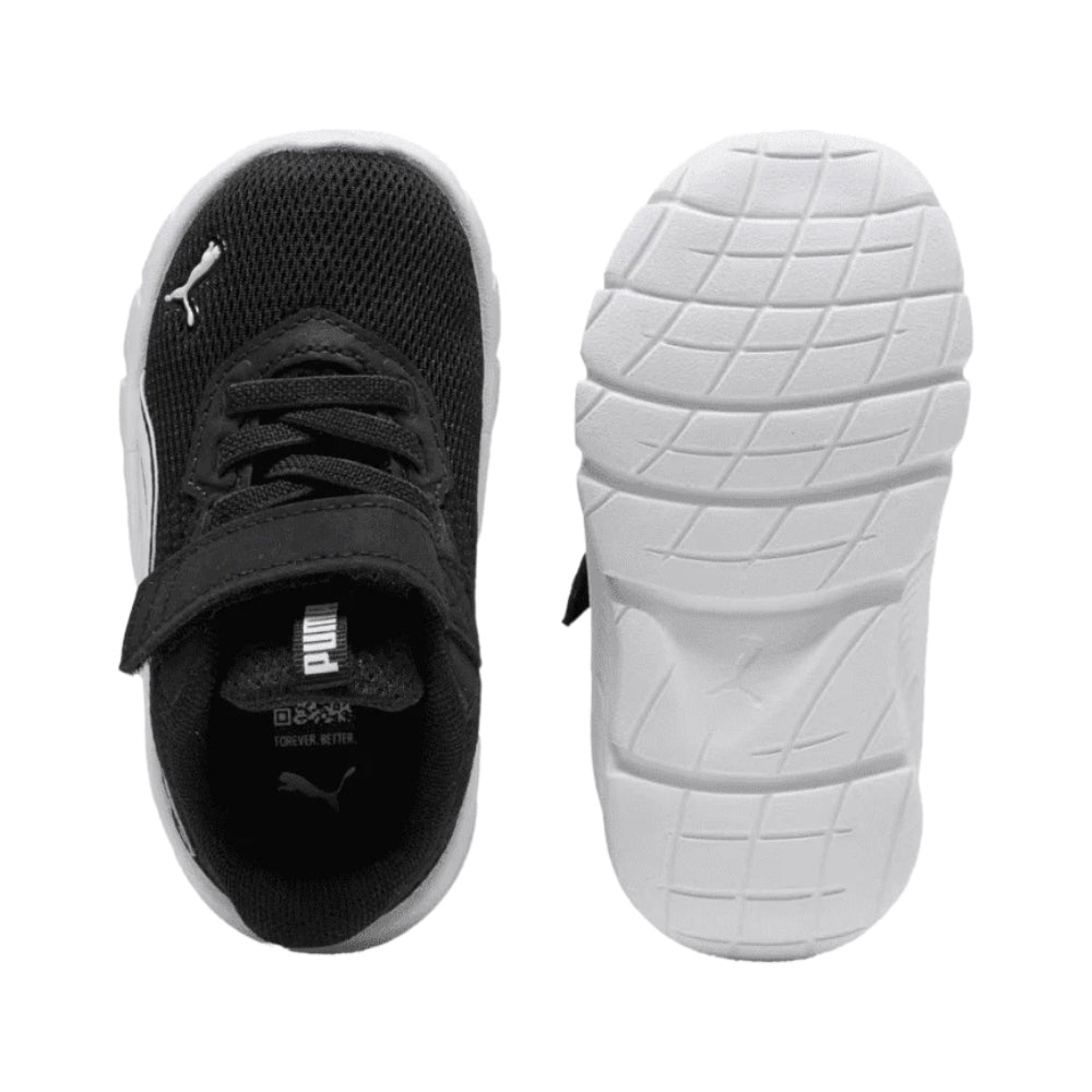 Tenis Deportivo Para Niño Bebe Puma Flexfocus Negro Blanco Ab0701