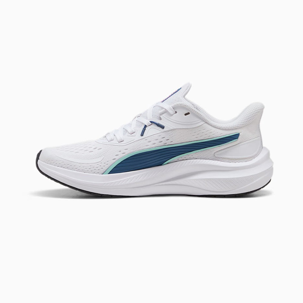 Tenis Deportivo Para Dama Puma Skyrocket Lite 2 Blanco Rosa Navy Ab0701