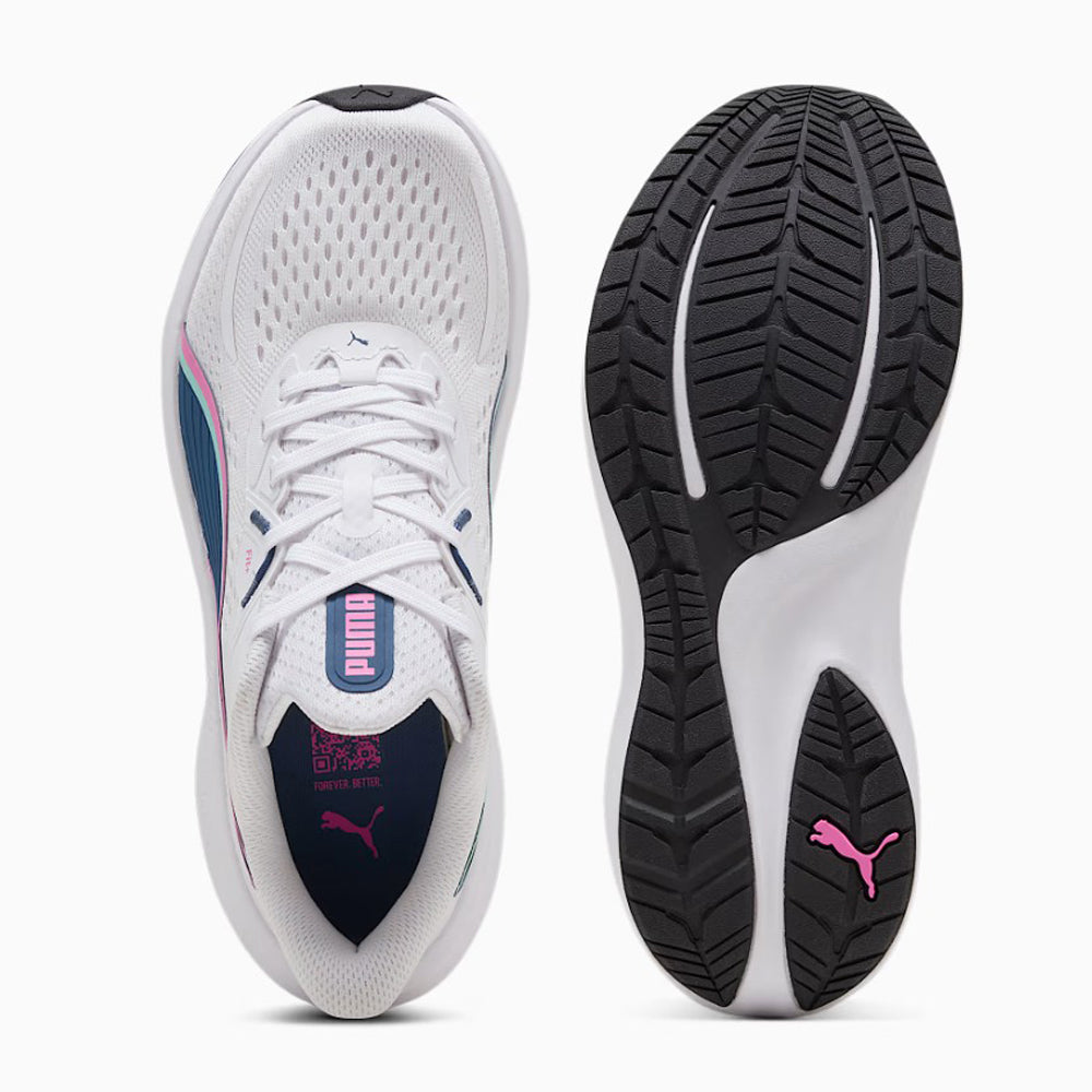 Tenis Deportivo Para Dama Puma Skyrocket Lite 2 Blanco Rosa Navy Ab0701