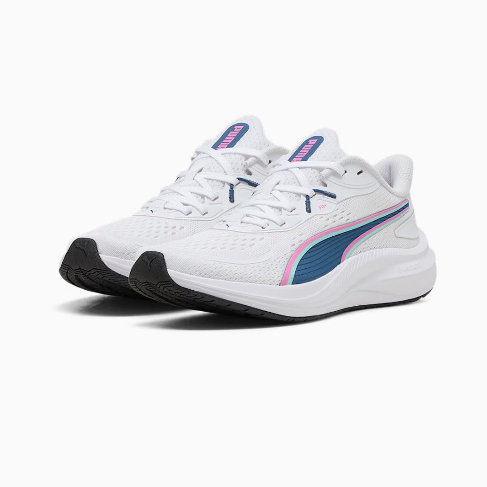 Tenis Deportivo Para Dama Puma Skyrocket Lite 2 Blanco Rosa Navy Ab0701