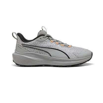 Tenis Deportivo Para Caballero Puma Skyrocket Lite Trail Gris Negro Naranja Ab0701