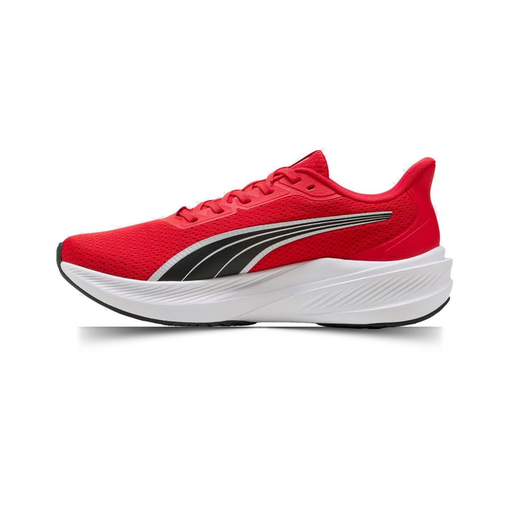 Tenis Deportivo Para Caballero Puma Dasher Lite Rojo Gris Negro Ab0701