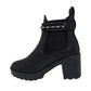Bota Para Dama Ana Valentina 3221 Negro Ab0701